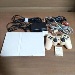 [ジャンク品]　PS2 本体セット　モデル SCPH-75000（ホワイト）