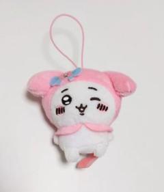 新品タグ付き ちいかわ マイメロディ マスコット ちいかわ×サンリオキャラクターズ ぬいぐるみS（ちいかわ・マイ
