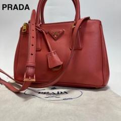 j15【極美品】プラダ 三角ロゴ ガレリアスモール 2way ショルダーバッグ