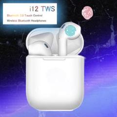 i12-TWSイヤホン Bluetooth5.0 ワイヤレスイヤフォン ◎
