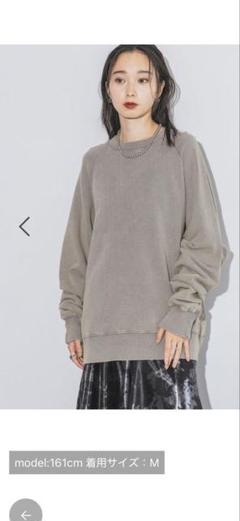 美品❣️ジーナシス　サスティナブルヴィンテージウラケ　スウェット　トレーナーのサムネイル