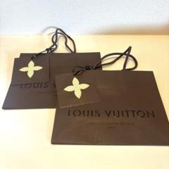 バラ売り可】LOUIS VUITTON 紙袋 ショッパー 2枚セット - メルカリ