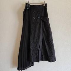 【AZUL BY MOUSSY】（S）サイドバックル切替えスカート/トレンチ
