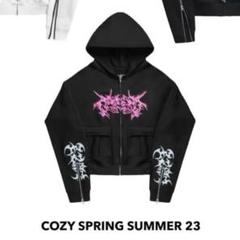 cozy world wide ジップパーカー 完売品 - メルカリ