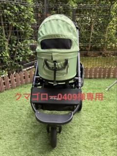 クマゴロー0409 AirBuggy 緑色 ベビーカー クマゴロー0409様 専用 AirBuggy 緑色 ベビーカー - メルカリ