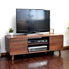 ラッピング不可】 北欧 《新品・送料無料》テレビ台 壁面 ブラウン 【ついに再販開始!】 【新品・送料無料】テレビ台 北欧 壁面 50インチ対応 125cm幅 ブラウン リビング収納