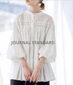 ジャーナルスタンダード　インドローンピンタックブラウス　JOURNAL シャツ
