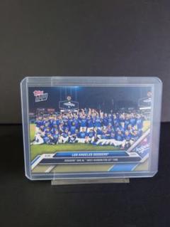 topps now 大谷翔平 ドジャース #758 NLW優勝