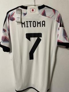 三笘薫 日本代表 7番 アウェイ レプリカユニフォーム3XL