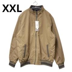 アウトドア ジャケット メンズ ライダースジャケット 撥水 ベージュ　XXL