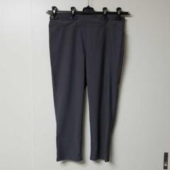 バジーレ28　大きいサイズ　七分丈ストレッチパンツ　ホワイトグレー　サイズ15号 バジーレ28 大きいサイズ 七分丈 ストレッチパンツ ダークグレー