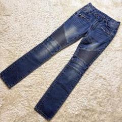 【BALMAIN】 PARIS イタリア製 バイカー デニム パンツ 29 BALMAIN】 PARIS イタリア製 バイカー デニム パンツ 29 - メルカリ
