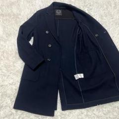 【美品】T-JACKET ティージャケット ダブル チェスターコート SM相当 美品】T-JACKET ティージャケット ダブル チェスターコート SM