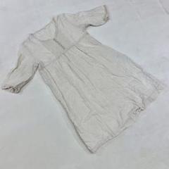 レトロ ミニワンピース 無地 オレンジ 希少 ヴィンテージ 小さいサイズ 一点物 2280円→1680円♥️【86-98】ノースリーブ レトロワンピース