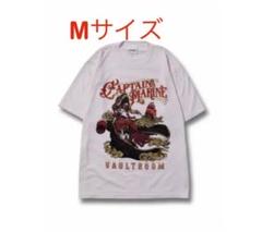 美品　宝鐘マリン ボルトルーム CAPTAIN TEE CHARCOAL M VAULTROOM] CAPTAIN MARINE TEE /CHARCOAL（VAULTROOM CAPTAIN
