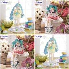 【匿名発送‼️4点セット❗️初音ミク】マカロン アネモネ フィギュア 匿名発送‼️4点セット❗️初音ミク】マカロン アネモネ
