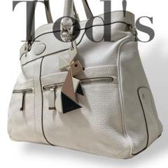 極美品✨TODS タイムレス　チャーム　本革　シルバー 2025年最新】TODSチャームの人気アイテム - メルカリ
