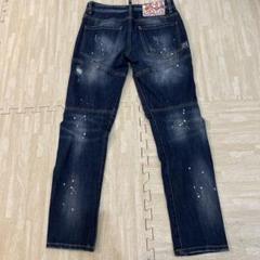 美品】人気dsquared2 skater 46 黒 ダブルジップ