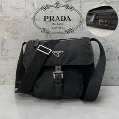 プラダ PRADA ショルダーバッグ 黒 BT8994 ナイロン VELA