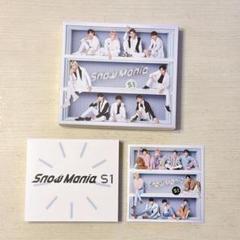 【匿名配送】Snow Mania S1 2CD+Blu-rayDisc 初回盤A