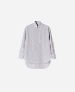 COTTON TAB COLLAR SHIRT .06 [PIN-STRIPE)