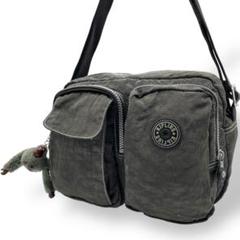 ✨美品✨　KIPLING キプリング　ショルダーバッグ　ナイロン　ゴリラチャーム
