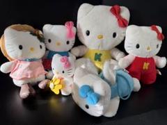 超希少❕レトロ❕新品❕ハローキティ ぬいぐるみ　布製ぬいぐるみ2000 新品ハローキティぬいぐるみ 当時もの 希少 レトロキティ ハロー