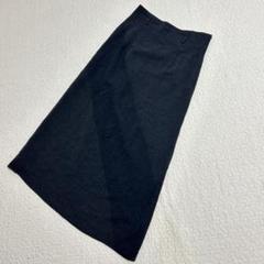 イフクラージュ　日本製 アシンメトリックロングスカート M Aライン　a1607