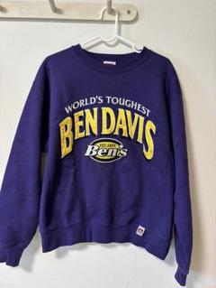 BEN DAVIS 紫色 スウェット Sサイズ