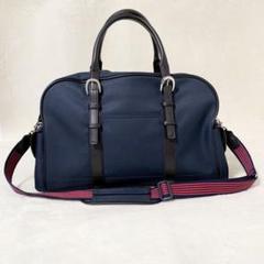美品 タケオキクチ ボストンバッグ 2way ショルダーバッグ 大容量 底鋲 美品 タケオキクチ ボストンバッグ 2way ショルダーバッグ 大