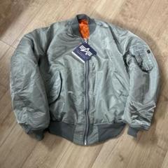 alpha industries ma-1 シルバー ALPHA [アルファ] MA-1 シルバー-Jalana