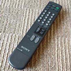 【電池新品!】SONY ソニー テレビリモコン RM-J125 ブラック美品