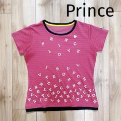 訳あり　Prince プリンス　ウェア　ピンク　ロゴ入り　テニス　速乾
