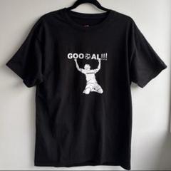 ヘインズ Hanes ブラック Tシャツ ハワイ GOOOAL!!! M 古着のサムネイル