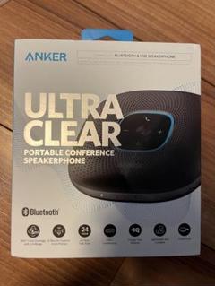 【中古美品】ANKER ULTRA CLEAR ポータブルスピーカー　ブラック Anker PowerConf Ultra Clear ポータブルスピーカー - メルカリ