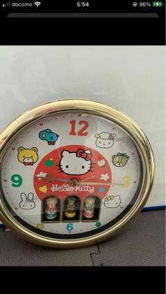 レトロキティー時計