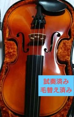 高級 バイオリン 鈴木 No.200 4/4 新品弓、肩当て、松脂付 定価6万 高級 バイオリン 鈴木 No.280 4/4 証明ラベル有、弓ケース付