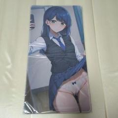 黒川あかね 女子高生 プレイマット マウスパッド ラバーマット
