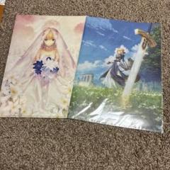 Fate/stay night セイバー　クリアファイル