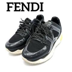 美品！FENDI フェンディ ズッカ柄 スニーカー ハイカット - メルカリ
