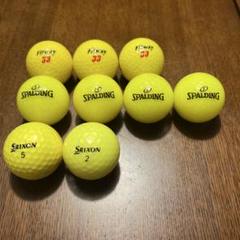 Srixon、Fitway、spaldingゴルフボール 9個セット