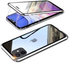 ﻿iphone15シルバー　覗き見防止両面ケース
