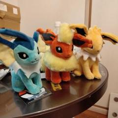 ポケモン ぬいぐるみ サンダース シャワーズ ブースター Pokemon ポケモン ぬいぐるみ M ポケットモンスター ALL STAR