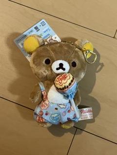 リラックマチュッパチャップス　ぶらさげぬいぐるみ　LOFT ぶらさげぬいぐるみ リラックマ×チュッパチャプス リラックマ