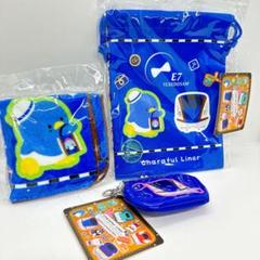【新品未使用】サンリオ　キャラフルライナー　ハンカチ&巾着&がまぐち　サム