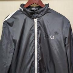 ひな太郎　コムデギャルソン オムドゥ×フレッドペリーロゴ入りフードブルゾン ひな太郎様専用 コムデギャルソン オムドゥ×フレッドペリーロゴ