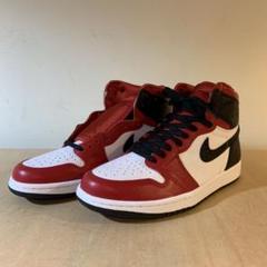 NIKE AIR JORDAN 1 OG SATIN RED 26cm ナイキ