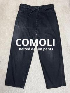 【再値下げ】COMOLI ベルデットデニムパンツ 3