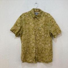 コロンビア Columbia 総柄 半袖シャツ【L】