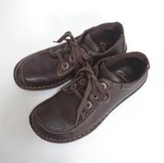 Clarks✨ファニードリーム UK5 モカシン レザー ブラウン クラークス